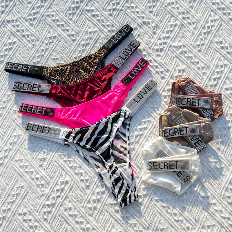 Low-rise T Pants Narrow Edge Panties